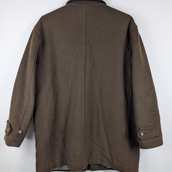 L.L. Bean 3/4 Wool Coat - Men's Large - Picture 8 of 10